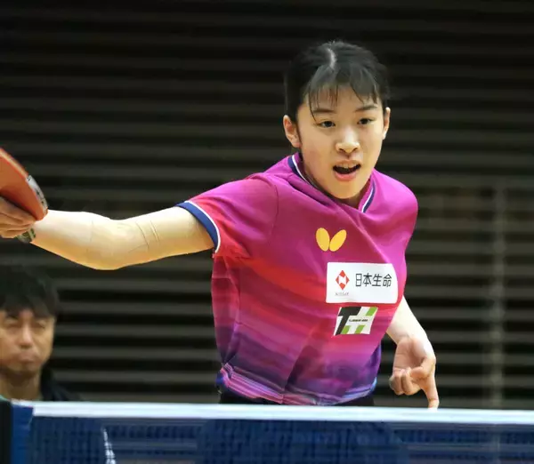 【卓球】１８歳・面手凛「自分のペースにできなかった」１２歳・松島美空らは敗退…アジア選手権選考会