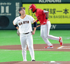 【巨人】井上温大は初回ソロ被弾でスタート　キャリアハイ９勝目かけ先発
