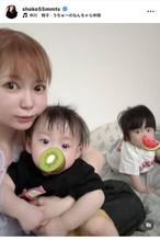 昨年９月に双子出産の中川翔子、「双子で本当に良かった」双子の誕生日目前にしみじみ「イケメンがふたり」「親バカデイズ」