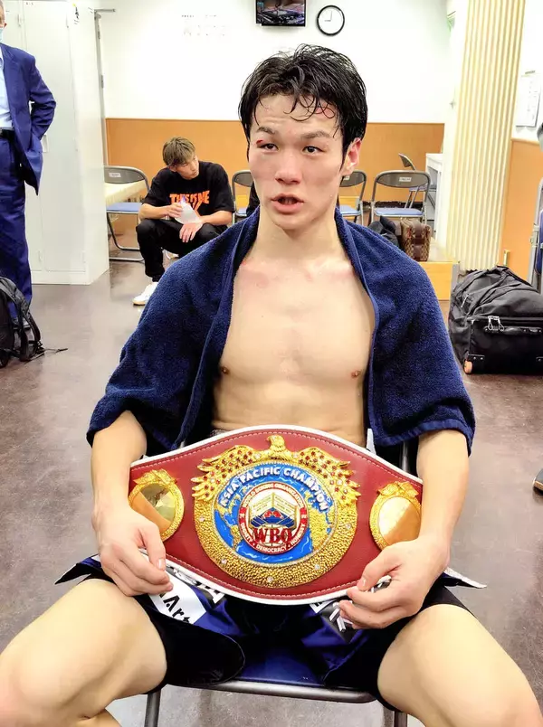 李健太「絶対に負けられない思いで挑んだ」ＷＢＯ―ＡＰ王座奪取　４月に長男誕生予定…元アジア２冠王者・永田大士に大差判定勝ち