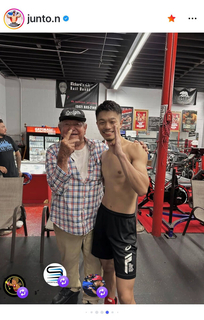 ５・２東京Ｄで井上尚弥に挑む中谷潤人 ＳＮＳで亡き“米国のおじいちゃん”へ感謝と決意