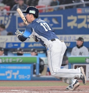 【西武】ドラ１・小島大河が明大同期のロッテ・毛利からプロ初打席初安打　前日には「そろそろ１本打ちたい」