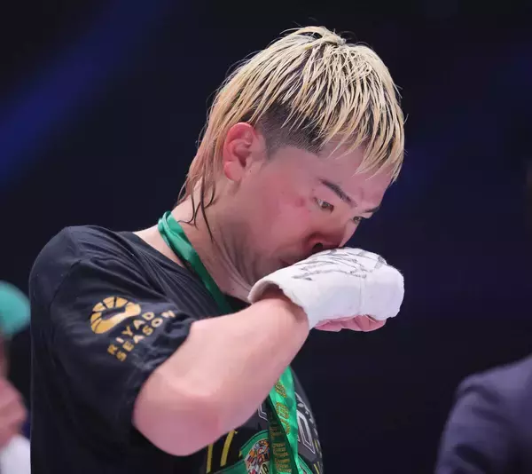 那須川天心涙の再起戦勝利「試合前は初めて怖くて」「僕は絶対裏切らない」「必ずリベンジ」…一問一答