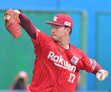 「【楽天】前回「１安打完投負け」の古謝樹が粘投もまた初白星逃す　７回に同点許し降板」の画像1