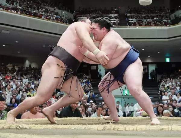 豪ノ山、全勝大関・霧島に土をつける　「結びの雰囲気で、気が引き締まった」結びでの白星は２３年九州場所以来