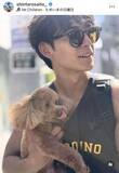「ＴＢＳ齋藤慎太郎アナ、ムキムキ×愛犬のギャップショットが話題「いい写真　癒されます」「かっこいい」」の画像1