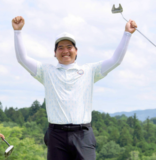ジョシュア・ハヤシダが２年ぶり優勝「みんなに『大谷翔平に似ている』と言われます」　報知アマゴルフ選手権４人目のＶ３