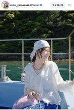 ７月に妊娠公表の元乃木坂４６・山崎怜奈「また訪れたい」隠岐への旅行ショットを多数公開