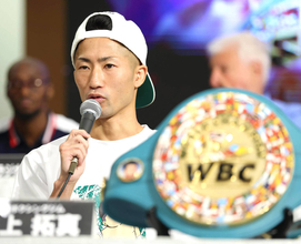 【ボクシング】世界王者・井上拓真が那須川天心返り討ちに自信　不利予想に「やる気が出た。見とけよ、と思った」