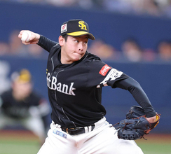 【侍ジャパン】ソフトバンクの大卒ルーキー・鈴木豪太が初選出　倉野信次投手コーチも「安定している」と信頼寄せるサイド右腕