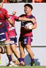 花園が開幕３連勝で首位キープ　ダメ押しトライのフッカー上山黎哉「準備していた。いいところでボールが来た」