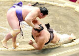 「元大関・朝乃山が５４３日ぶりの幕内土俵も黒星　「あと一歩。懸賞金ほしかった」」の画像1
