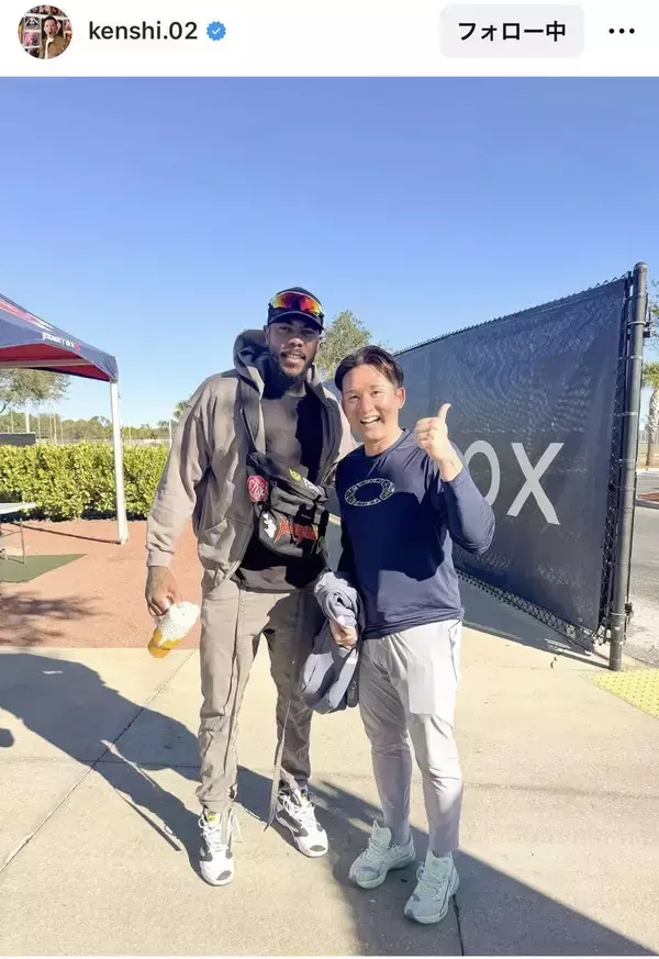 杉谷拳士氏「奇跡って…あるんだな」トイレに行くと、、世界最速男との２ショットに「持ってるね」「野球少年」の声！