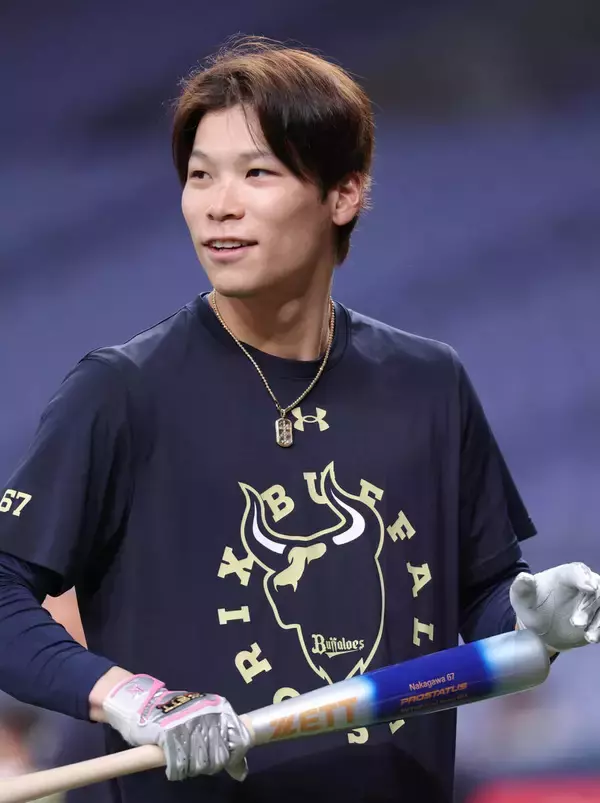 【オリックス】中川圭太が今季初の４番！リーグ４位１０打点　渡部遼人が２試合連続「２番・中堅」前日３安打…スタメン発表