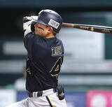 「【オリックス】６回に一挙３得点で同点に追いつく！　森友哉が右中間に２点二塁打「なんとかランナーをかえすバッティングを…」」の画像1