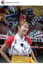 新山千春、地元・青森開催「ねぶた祭り」で３３年ぶりに大太鼓をたたく姿！「最高の笑顔」「青森の誇りです」