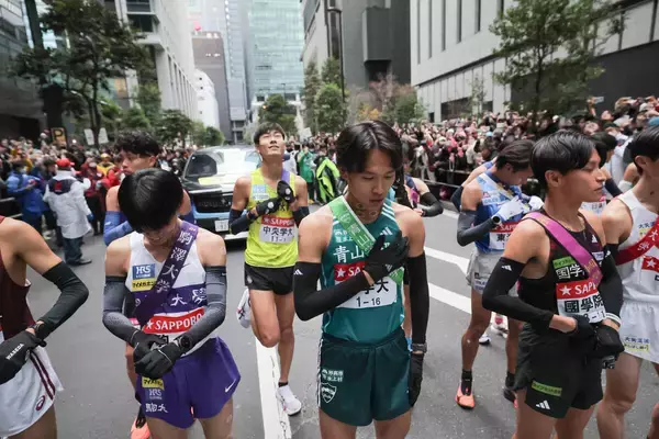 【箱根駅伝】青学大はまさかの１区１６位スタート　当日変更の小河原陽琉が出遅れる