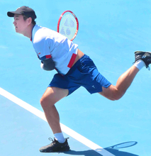 【全豪テニス】西岡良仁　４大大会９年ぶりの予選出場で６２分の快勝発進…男子予選