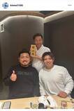 「鬼越トマホーク・金ちゃん「最多勝のお祝い」プロ野球選手と人気芸人のすし店へ！「逆に全てご馳走になりました」」の画像1
