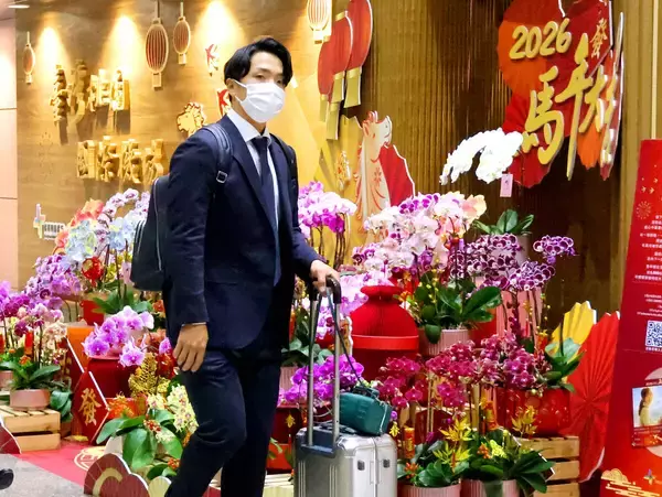 【日本ハム】２７日ＷＢＣ台湾代表戦へ台湾入り　万波、田宮へ歓声、古林睿煬のユニのファンも