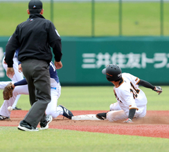 【巨人】鈴木大和がファーム地区トップの１８盗塁目　成功率８割５分７厘　支配下返り咲きへ快足でアピール中