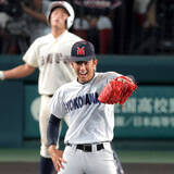 「【甲子園】ドラ１候補・織田翔希の１５６キロから横浜勝利　ピンチで登板→甲子園最速→勝ち越し　９回にトドメの満塁弾で甲子園通算７０勝」の画像1