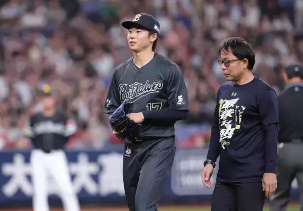 【オリックス】曽谷龍平が左肘違和感で緊急降板…岸田護監督「心配ですね。（今後は）明日の検査次第」