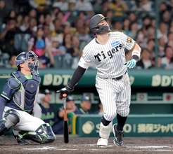【阪神】佐藤輝明、契約結ぶミズノ社のバット制作担当者が祝福「今後も佐藤選手の力になれるよう、誠心誠意、バットづくりに取り組んで参ります」