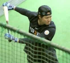 【巨人】郡拓也が“剛打”披露　力強い打球を連発　松本剛組の自主トレを終え「感覚が全然違いますね」
