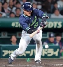 【ヤクルト】今季１０戦目で初の犠打は実らずも次の回の攻撃で勝ち越し　首位をキープ