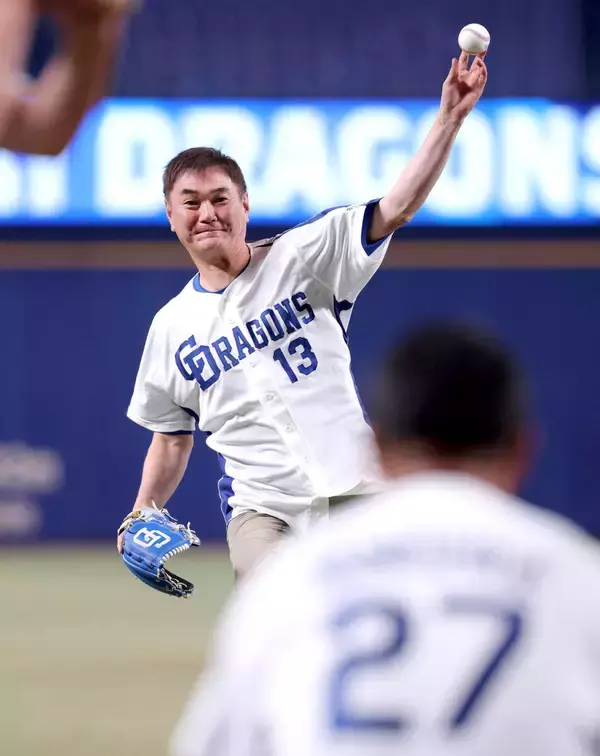 【中日】「レジェンズデー」で豪華６人セレモニアルピッチ　山本昌、今中慎二、岩瀬仁紀、川上憲伸、中村武志、谷繁元信