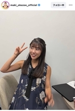 岡副麻希アナ「久しぶりにまともな」前髪ぱっつんショットを披露！最近は「文房具でセルフカット」している事情も明かす