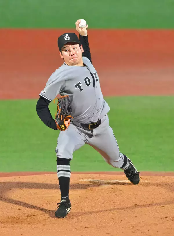 【巨人】ドラ１竹丸和幸が初回３者凡退の立ち上がり　自身初の２軍戦マウンド…ファーム・リーグのＤｅＮＡ戦