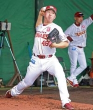 【楽天】ＷＢＣ最終メンバー候補の藤平尚真、初日ブルペンで剛球連発「例年より早く仕上がっている」