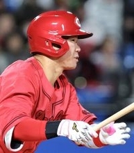 【広島】坂倉将吾が１号２ラン「数字が物語っていますよ」打率１割台も４試合ぶりの快音で復調誓う