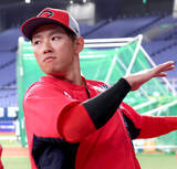 「【広島】中村奨成が今季初のスタメン落ち…打率．１９２と低迷　二俣翔一が「８番・右翼」昨季から６連敗中のＤｅＮＡ戦…スタメン発表」の画像1