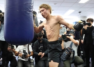 【ボクシング】井上尚弥「心身ともいい状態。当日楽しみ」中谷潤人との５・２東京ドーム決戦へ公開練習　鍛え上げられた体に１００人超え報道陣「お～」