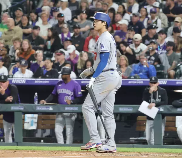 大谷翔平　２打席連続四球で球場大ブーイング！　４打席目は申告敬遠、次はストレート四球…アジア選手最長タイの５２試合連続出塁も達成