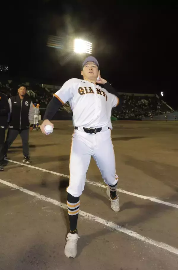 【巨人】竹丸が前橋市のＧ党に感謝「スタンドの距離が近くていつも以上に声援を感じながら投げることができました」自身最多１０奪三振３勝目