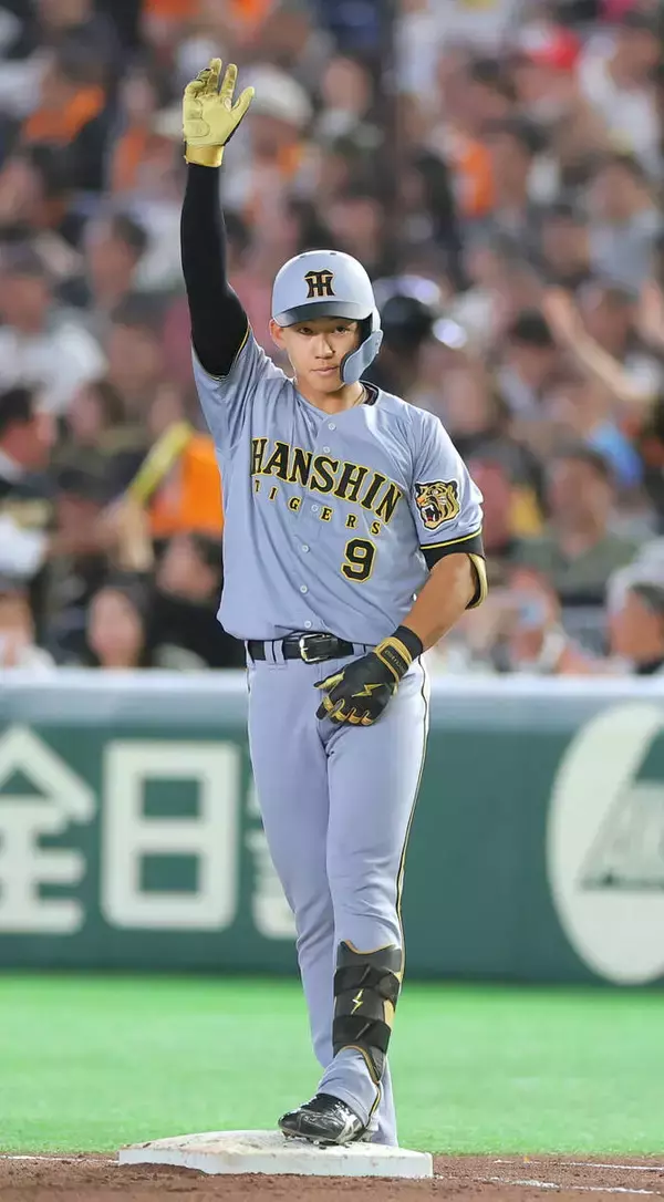 【阪神】立石正広、読み的中の初Ｖ打「外に強い球が来るかなと思って」ウィットリーの直球を強振して中前へ　デビューから４戦連続安打で２戦連続打点＆マルチ