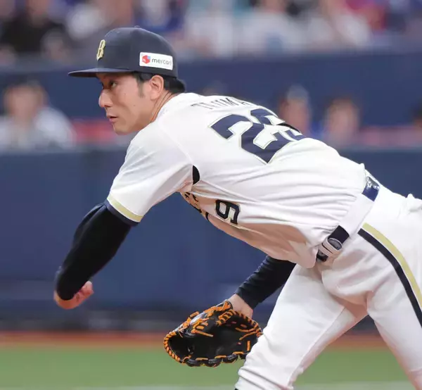 【オリックス】田嶋大樹が６回５安打１失点、４奪三振で降板…最速１４６キロの直球軸にゲームメイク
