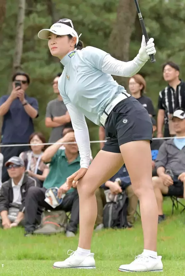 【女子ゴルフ】原英莉花「明日はアンダーパーを目指して頑張りたい」　１オーバー３６位発進