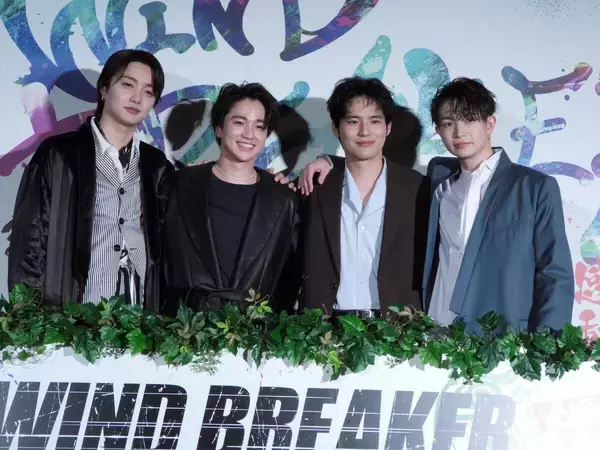 水上恒司「いやん、もう～女の子になっちゃう」　映画共演の木戸大聖から感謝の言葉を贈られ、照れまくり