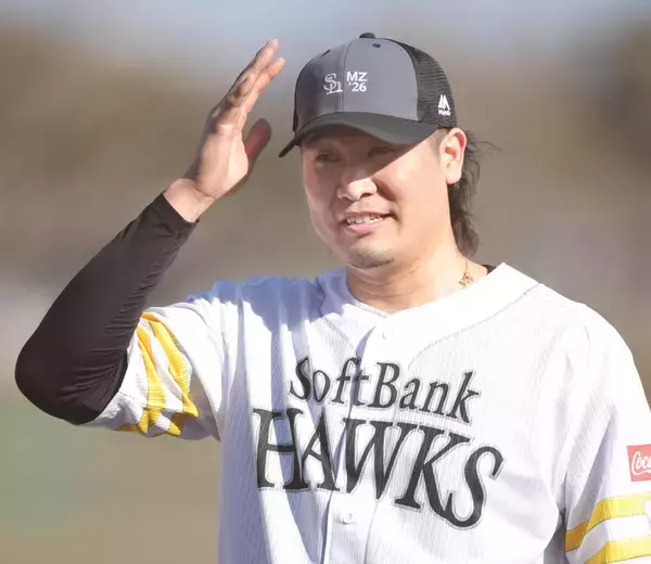 【ソフトバンク】杉山一樹が宮崎キャンプ３度目のブルペンで“新球”解禁「直球とフォークの間」