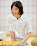「福間香奈女流五冠、棋士編入試験第２局　試験官は片山史龍四段」の画像1