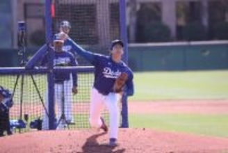 大谷翔平が実戦で今季初登板！最速１５８キロ、４人と対戦で２奪三振　ＷＢＣは打者専念濃厚も投手調整も順調