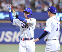 【中日】石川昂弥が貴重な２点打　追い上げ許した直後に再び４点差、大逆転負けの阪神戦とは違う！