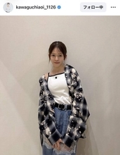 格闘家・武尊の妻のオーバーサイズシャツコーデがかわいい！「めちゃめちゃカワイイが大渋滞中」川口葵の投稿が話題