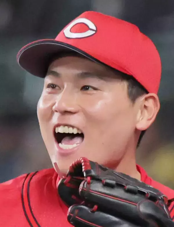 【広島】栗林良吏がプロ初ヒット！今季から先発転向した３０歳　２６打席目で快音　