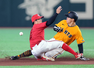 【巨人】佐々木俊輔が自己最長の１０試合連続出塁！左前打→二盗でチャンスメイク　先制はならず
